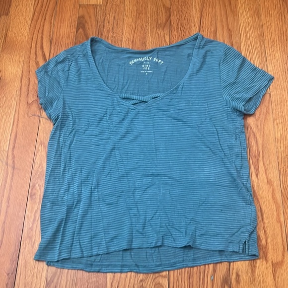 WOMENS AEROPOSTALE SERIOUSLY SOFT TEE - Picture 1 of 4